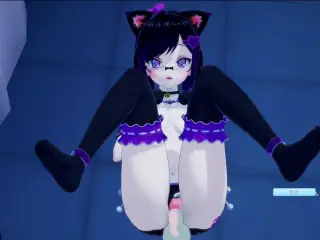 Kaat rgives you pleasure with neko pantsu (Koikatu)