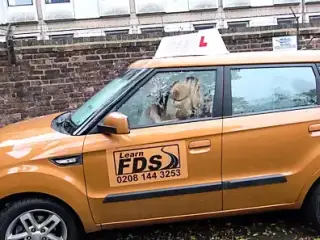 Fake Driving School Louise Lee Riding the Instructors Cock