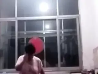 Chinese Granny Exhibitionist For All To See