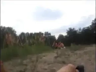 Beach fuck blowjob