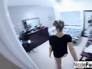 Leaked home movie of Nicole Aniston getting creampied