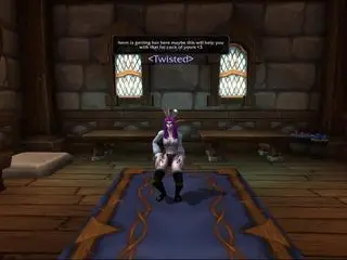 Synsaria Nightelf Slut & Faptoy Dancer