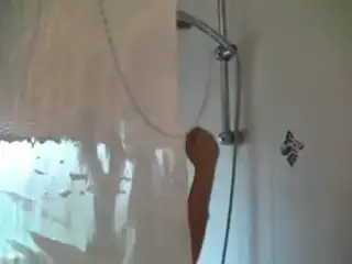 Home make sextape in the shower