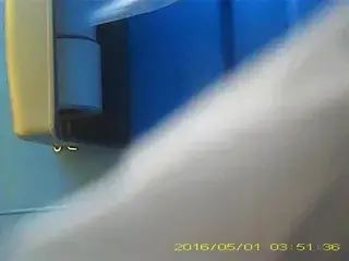 Friends peeing at rave