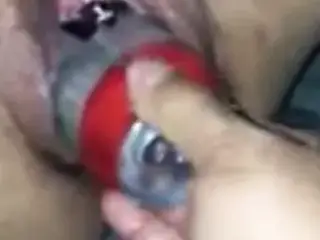 Masturbandose y mamando verga