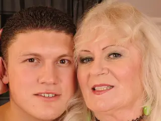 Blonde Hairy GILF Mylen Enjoys Energetic Rock Solid Dick