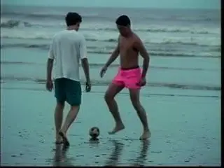 Beach slut's cunt gets eaten and fucked