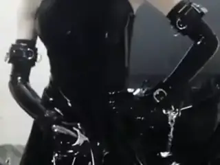 kigurumi latex vibrating