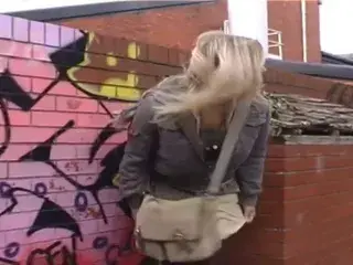 Super Hot Blonde Urgent Pissing