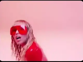 Miley Cyrus in latex