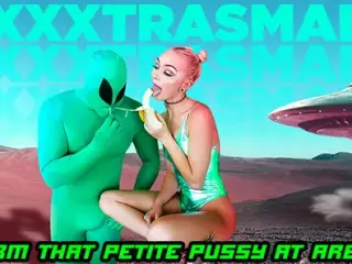 ExxxtraSmall - Cute Teen Plays With Area51  Dick