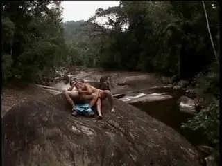 Amazing Latina beauty gets her ass banged, takes a load outdoors