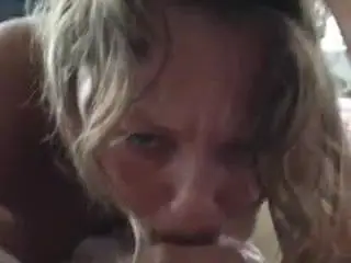 Mature wife working hard on big cock