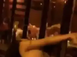 Showing in the restaurant