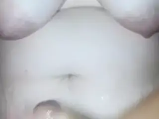 Wife giving a handjob