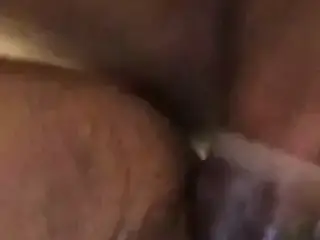 My balls and bbc make her cum