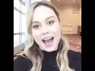Brie Larson Jerk off challenge