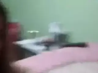 Dirty bitch riming her man and she rewards her with a fart