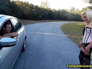 She's a Pro at Smoking, Sucking and Fucking