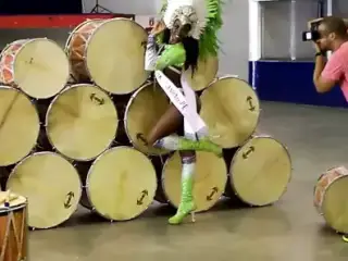 Sexy Samba dancer.