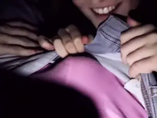 Cinema Blowjob 2 girls