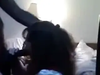 Amateur BBW sucks Black Cock