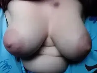 daughter showing for step dad on cam.