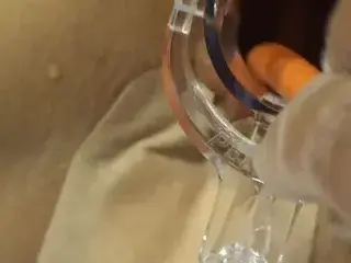 Elmer's Wife Anal fisting speculum 3