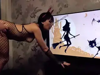 Our wild Halloween fuck
