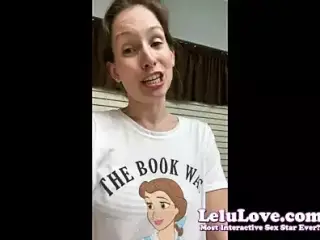 Lelu love- vlog: locked myself up lactation cum play