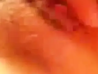 Close up rubbin one out.