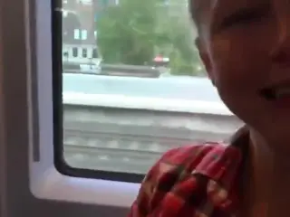 Blowjob in the train.