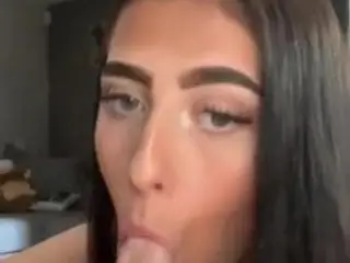 Wank suck and cum 2