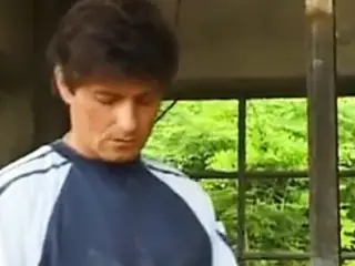 couple enjoys sex in abandonned house