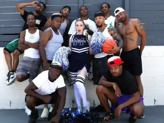 Basketball Team Fuck Arietta Adams Pretty Face