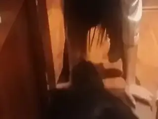 Sex in the hallway wife with friend
