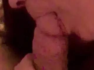 Md getting a mouth of protein from daddy