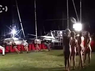 Four Models in a Nude Contest
