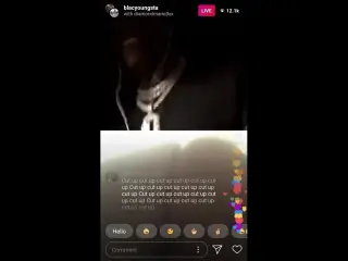 Blac Youngsta gets girls naked on live IG