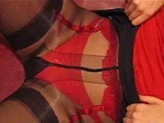 Nylon Stockings Tights Layered in Bath
