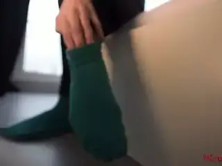 Femdom Socks Worship POV (Mistress Kym personal story)