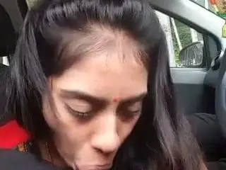 Cum in car