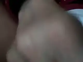 Melli von vorne hat spass