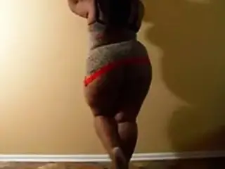 BBW Black fat ass Dance!