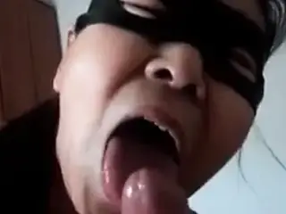 Amateur asian MILF blowjob