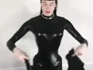 extremely tight corset for a delinquent slave.