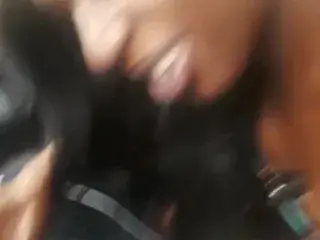 Tenant with Yellow Nails Sucks Me in the Car