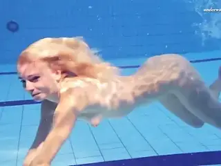 Elena Proklova underwater blonde babe