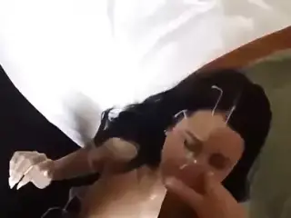 Cumshot on face ver 3