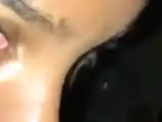 Bajan girl sucking a fat cock